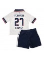 Bayern Munich Konrad Laimer #27 Venkovní dres pro děti 2026-27 Krátký Rukáv (+ trenýrky)